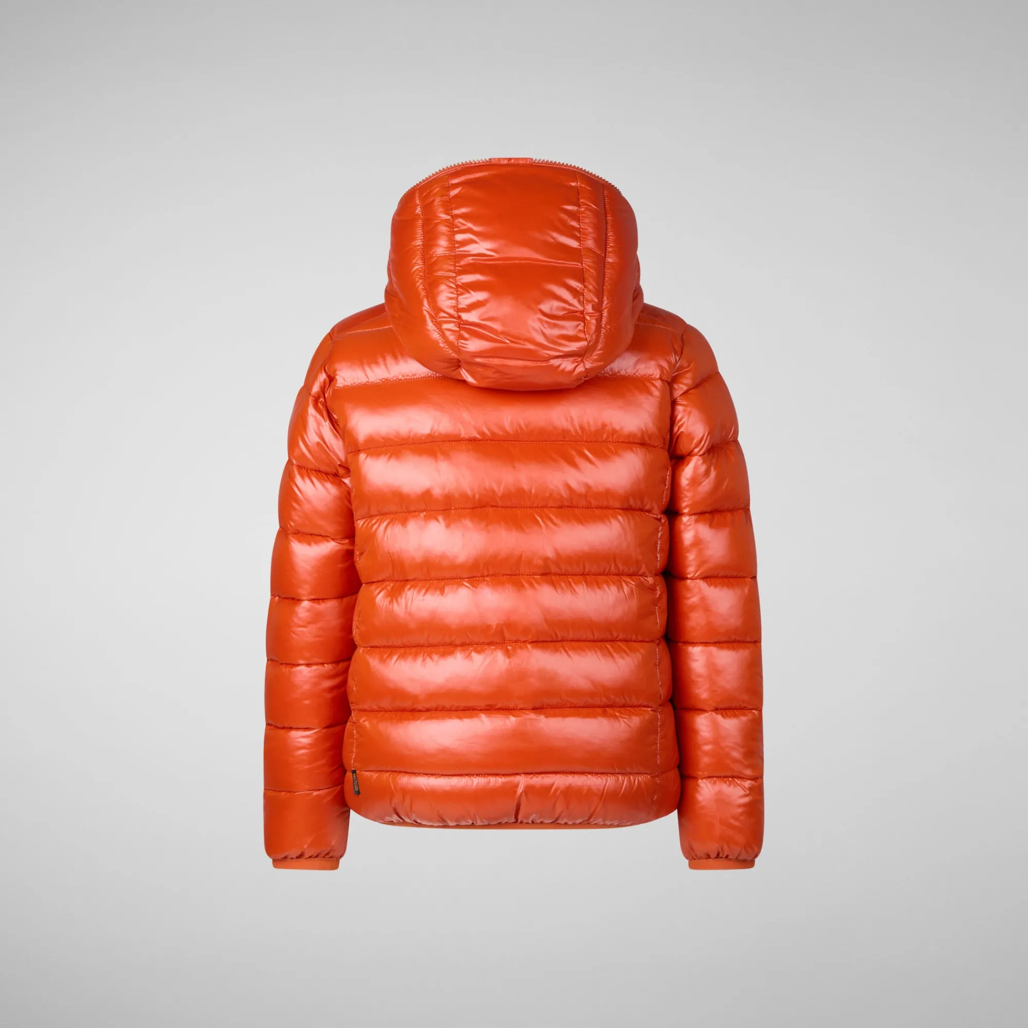 New Save The Duck Boys' animal free Puffer jacket Gavin in maple orange
