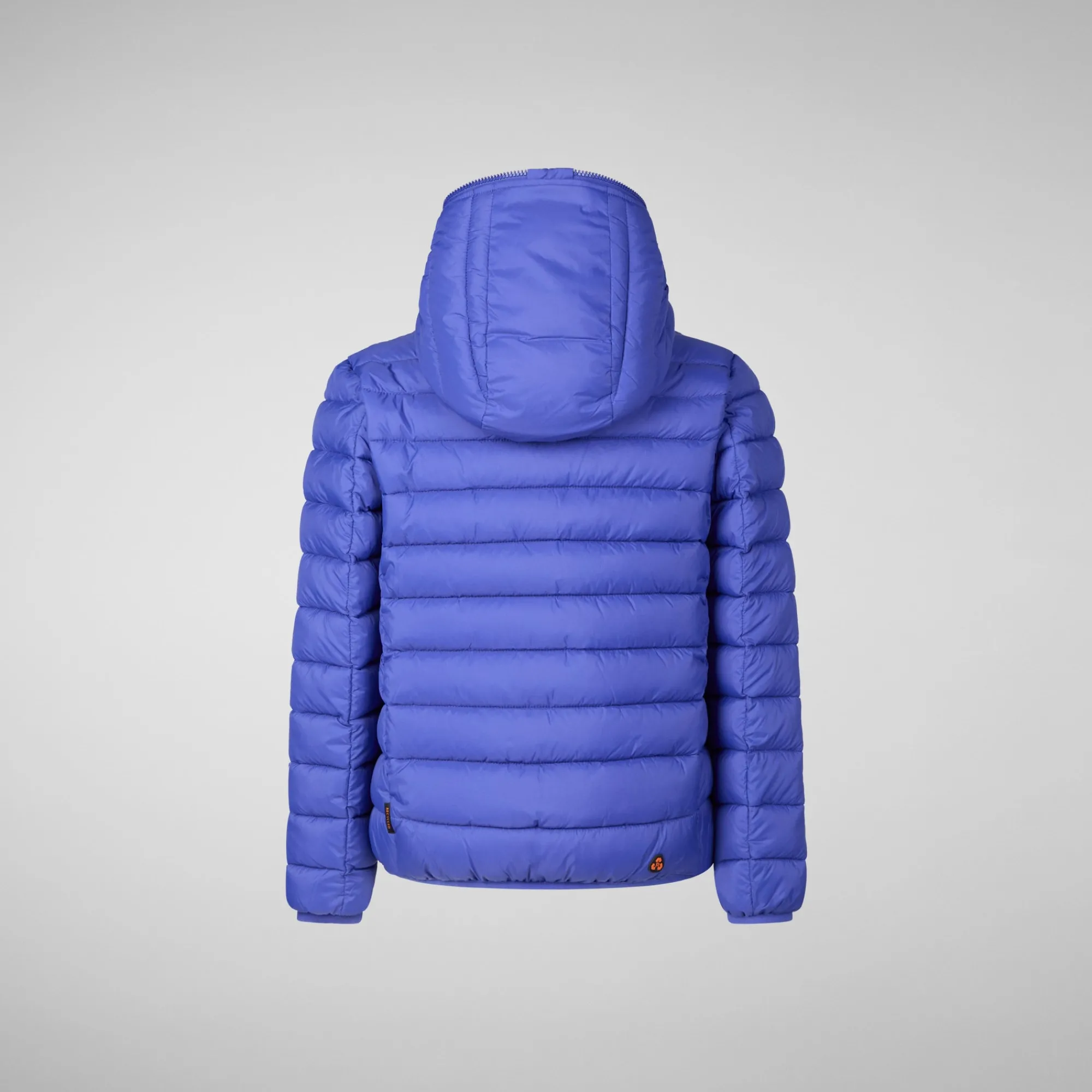 Discount Save The Duck Boys' animal free Puffer jacket with teddy lining Finnegan in gentian blue