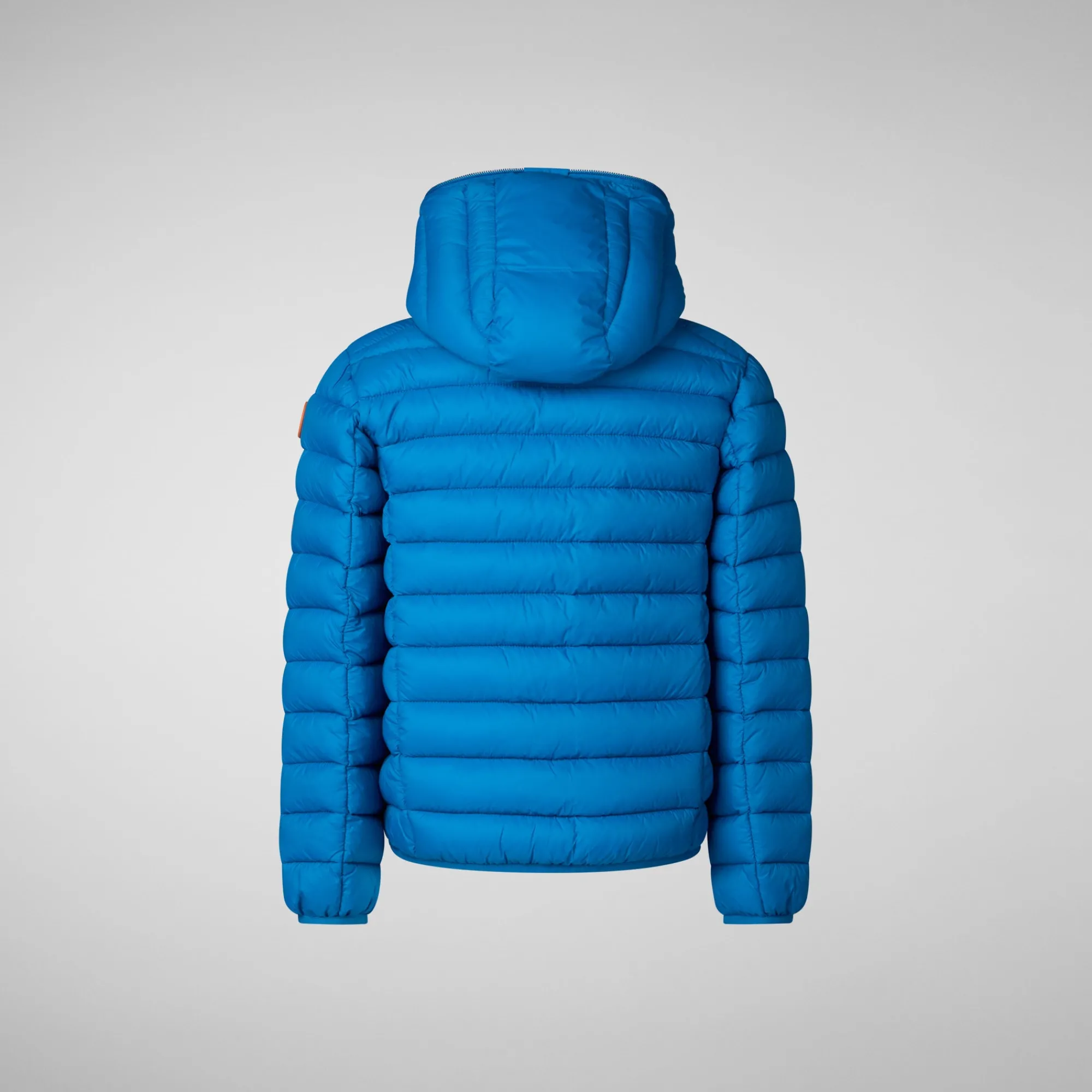 Hot Save The Duck Boys' Hooded Animal free Puffer Jacket Dony in blue berry