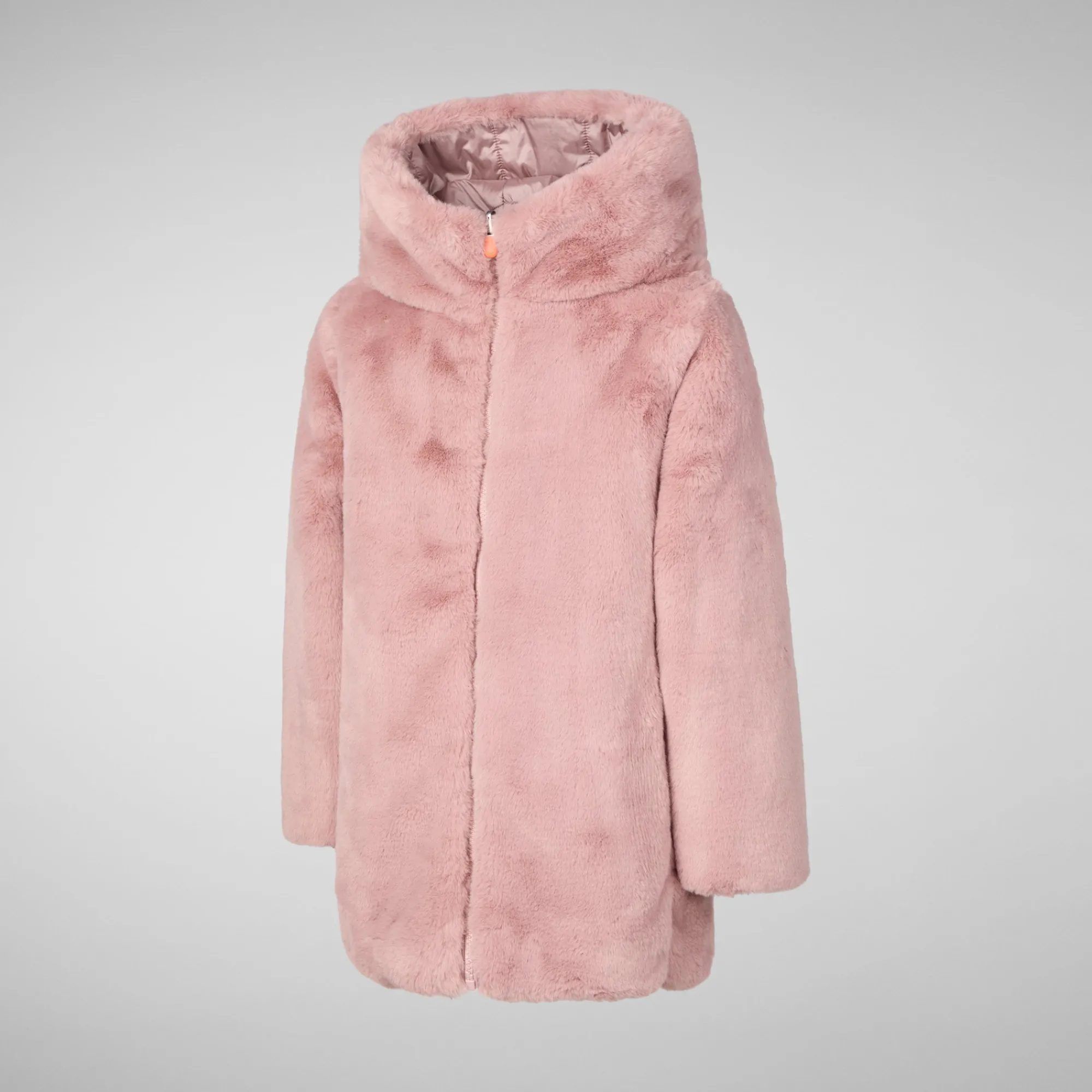 Cheap Save The Duck Girls' animal free Puffer jacket Flora in blush pink
