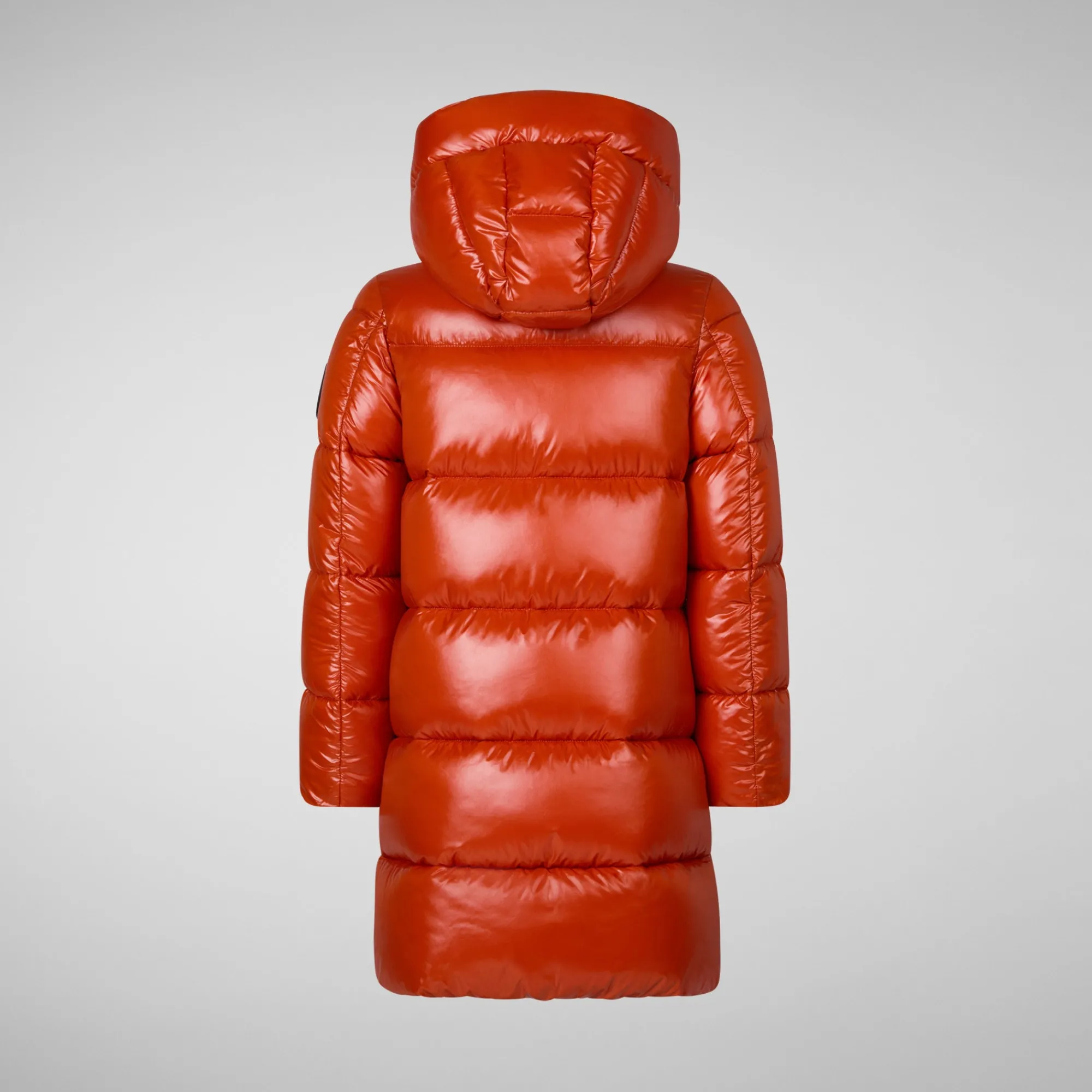Discount Save The Duck Girls' animal free Puffer jacket Millie in maple orange MapleOrange
