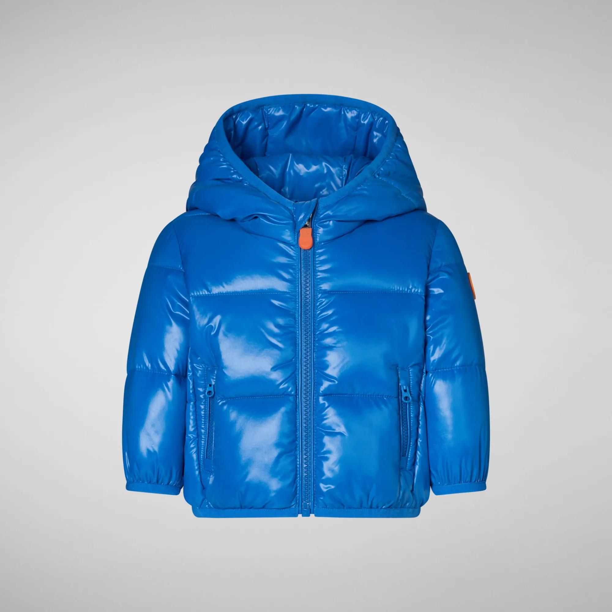Clearance Save The Duck Unisex kids' animal free Puffer jacket Jody in blue berry BlueBerry