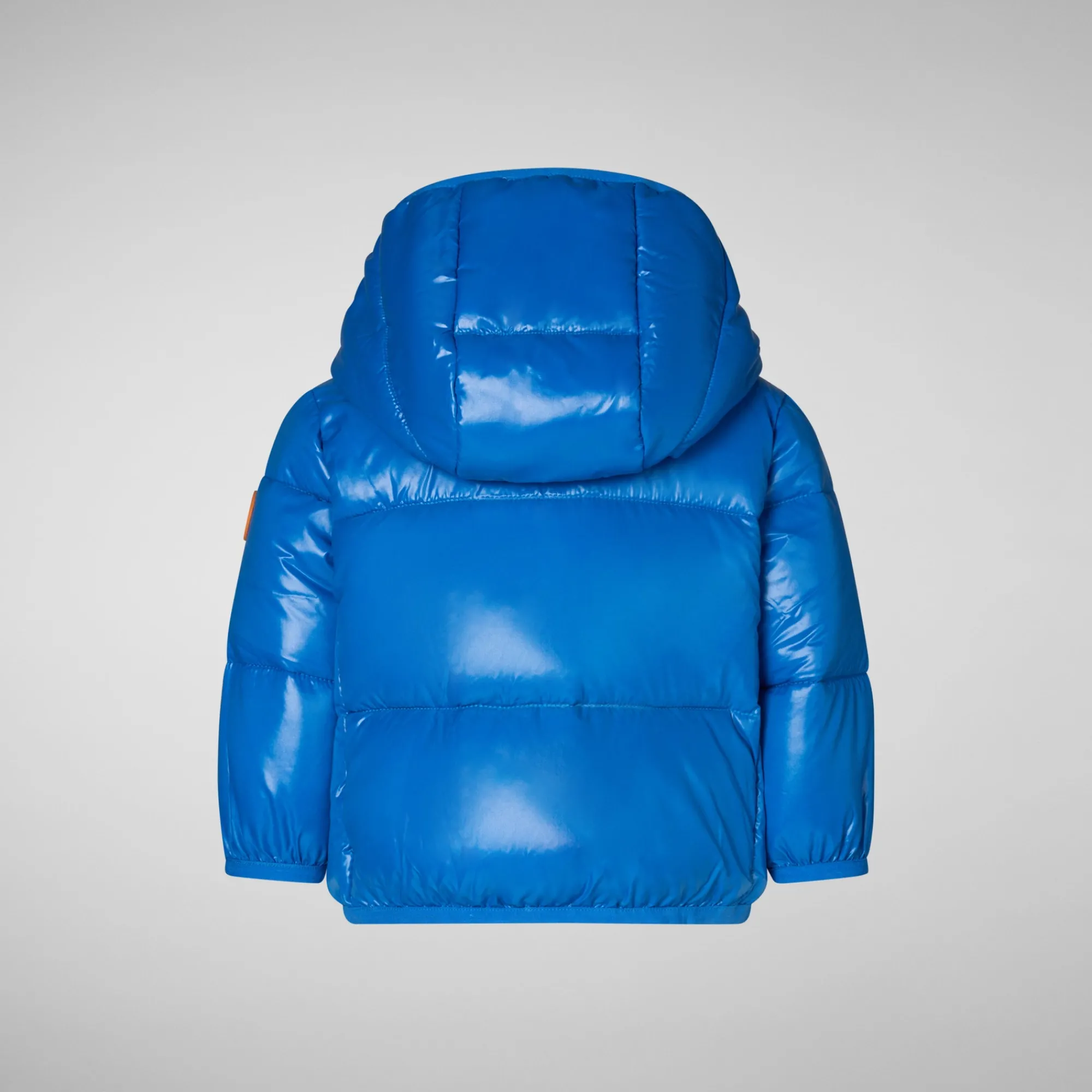 Clearance Save The Duck Unisex kids' animal free Puffer jacket Jody in blue berry BlueBerry