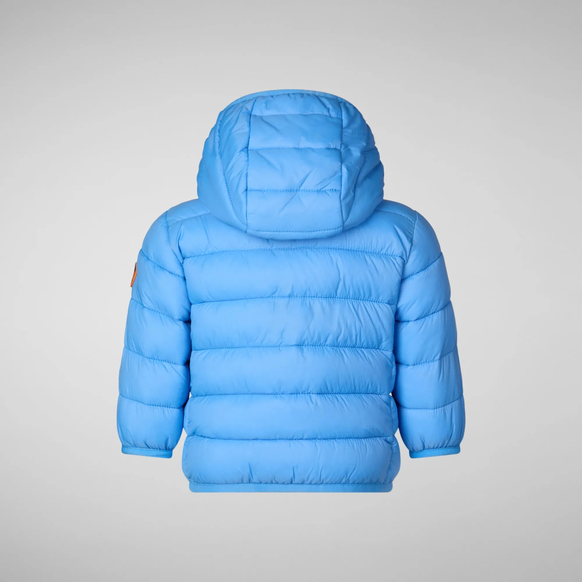 Best Save The Duck Unisex kids' animal free puffer jacket WAlly in cerulean blue CeruleanBlue