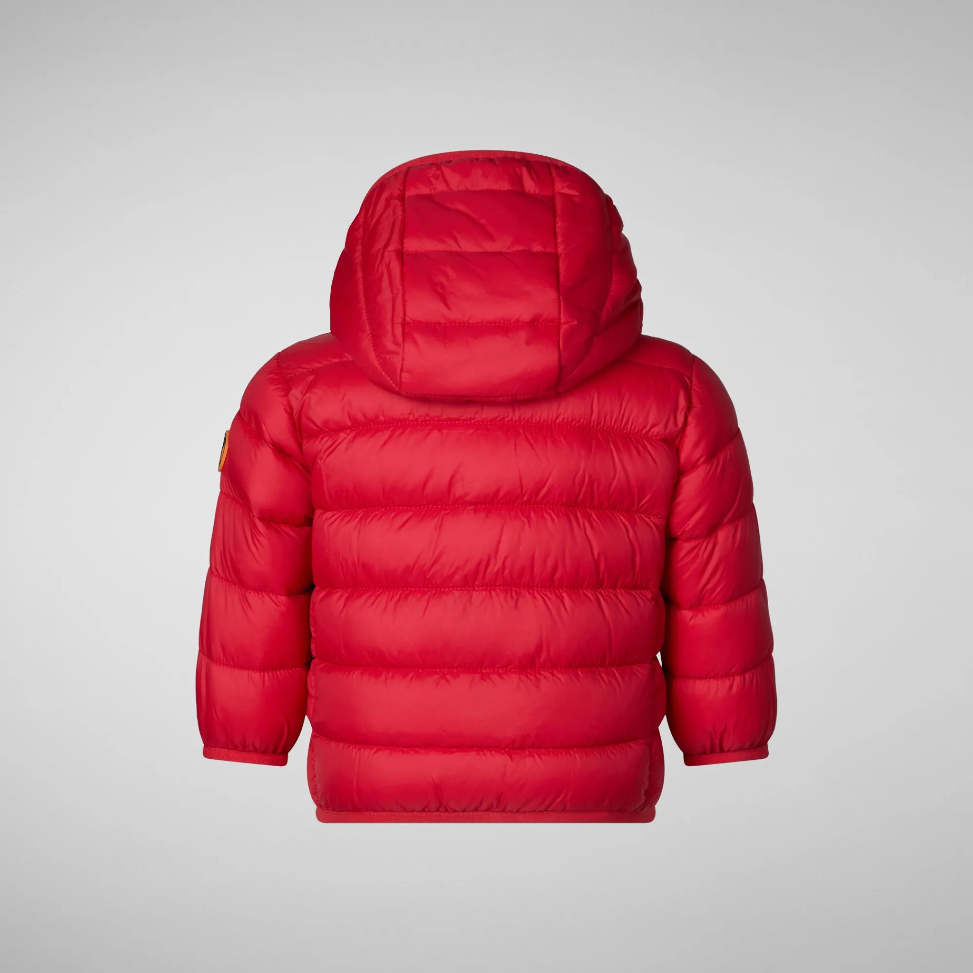 Outlet Save The Duck Unisex kids' animal free puffer jacket WAlly in tango red TangoRed