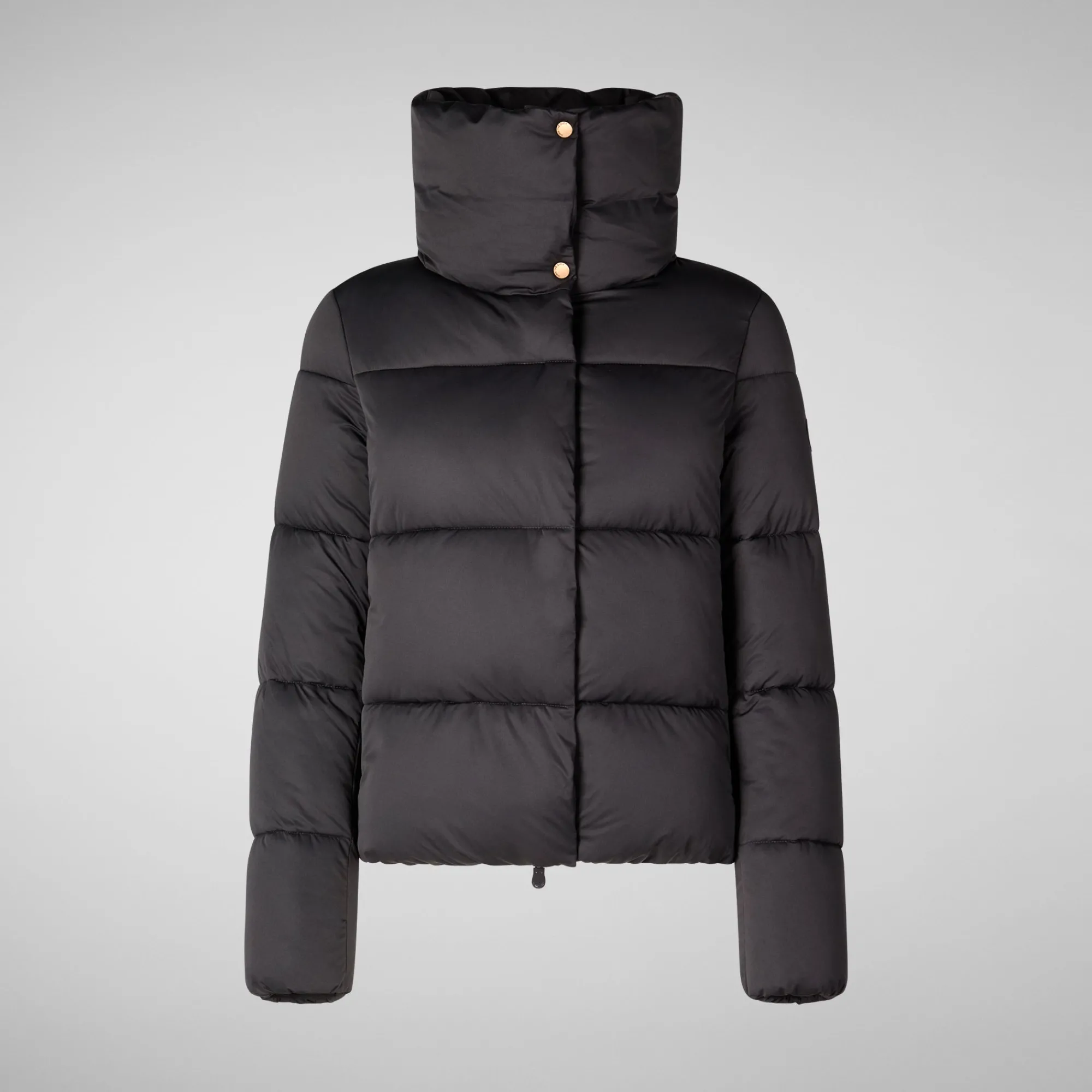Cheap Save The Duck Women's animal free Puffer jacket Felicity in thorn brown