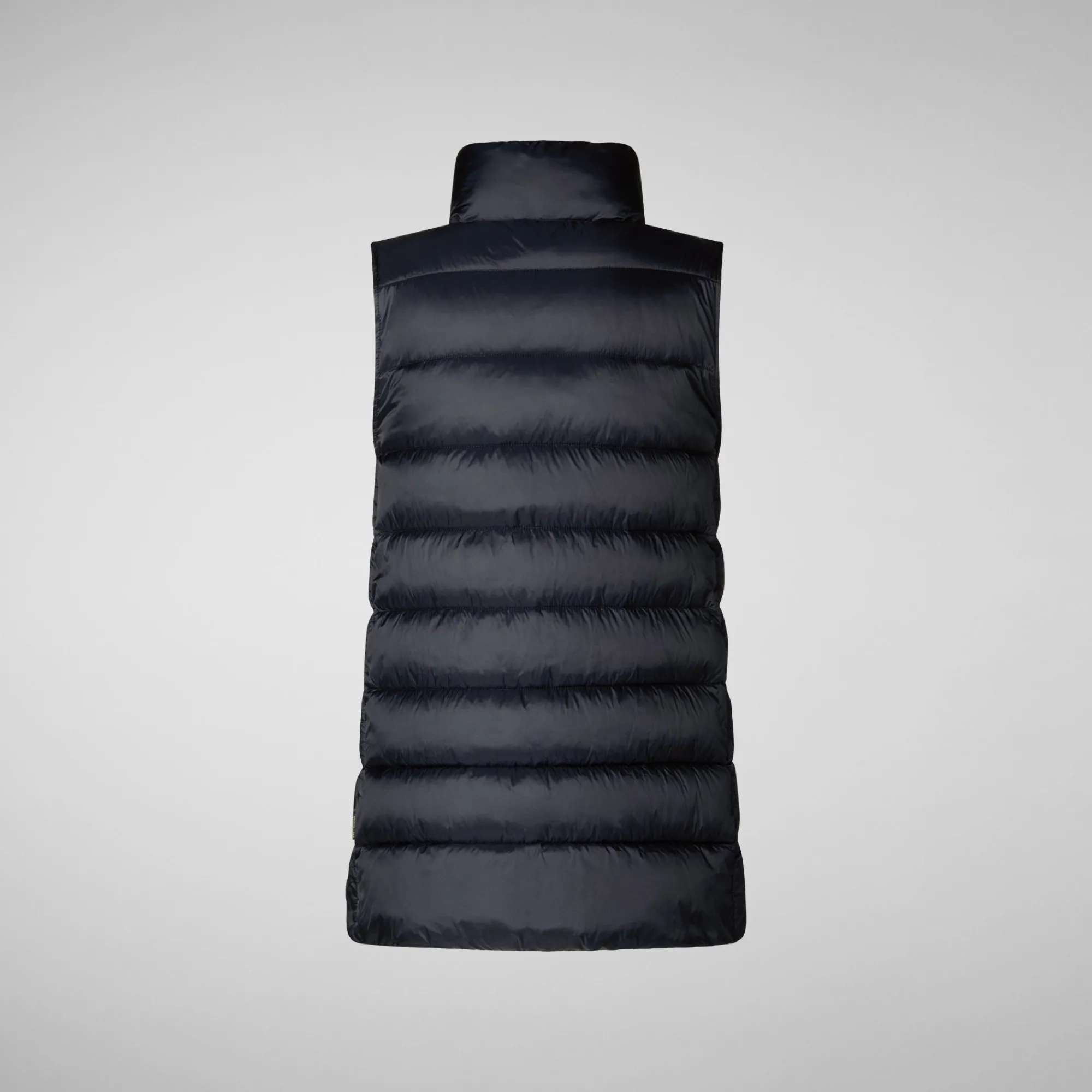 New Save The Duck Women's quilted vest Coral in BLUE BLACK BlueBlack